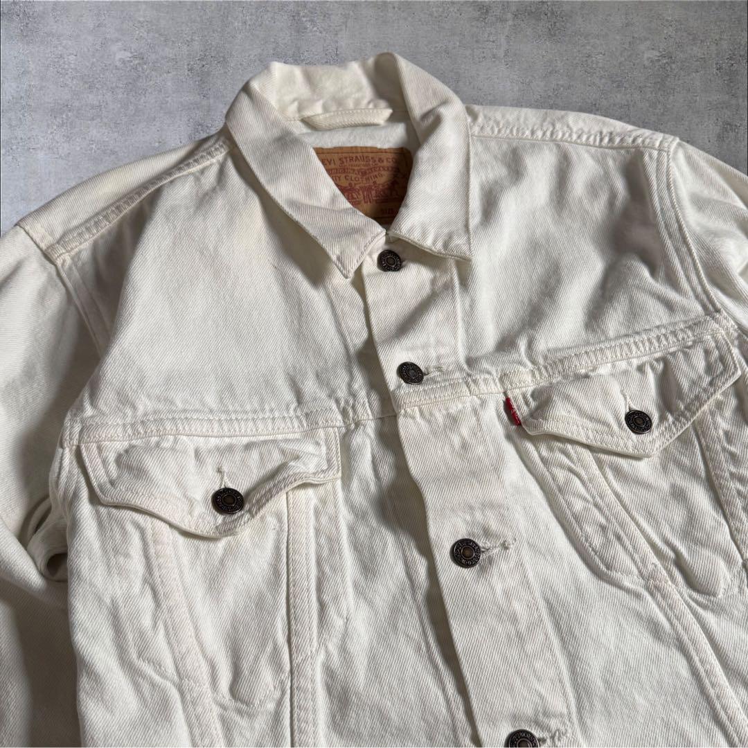 Levi’s 白トラッカージャケット 3rd 70505 38