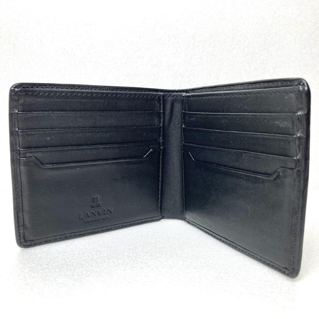 LANVIN ランバンコレクション 二つ折り財布 レザー - 小物