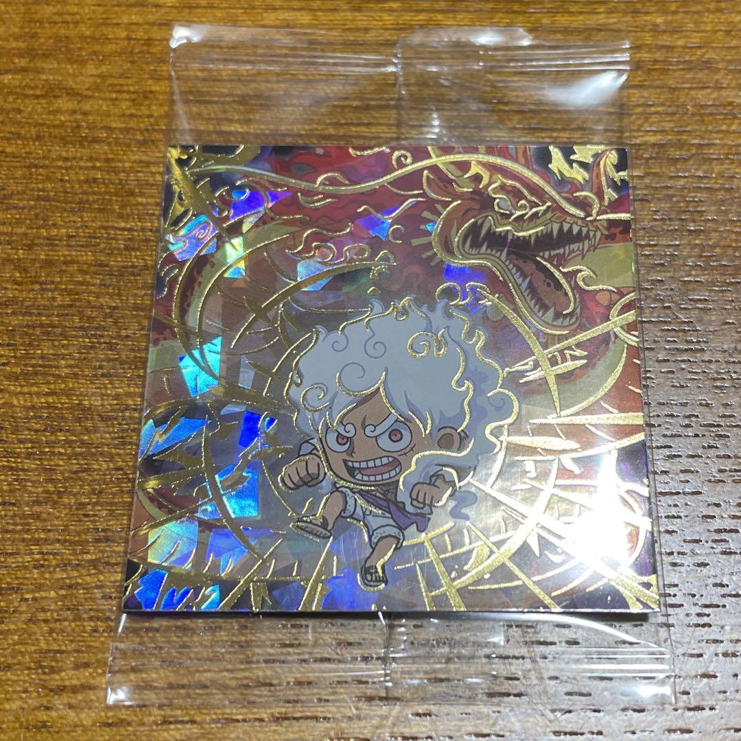 ワンピース ウエハース 大海賊 シール SEC ルフィVSカイドウ SW7