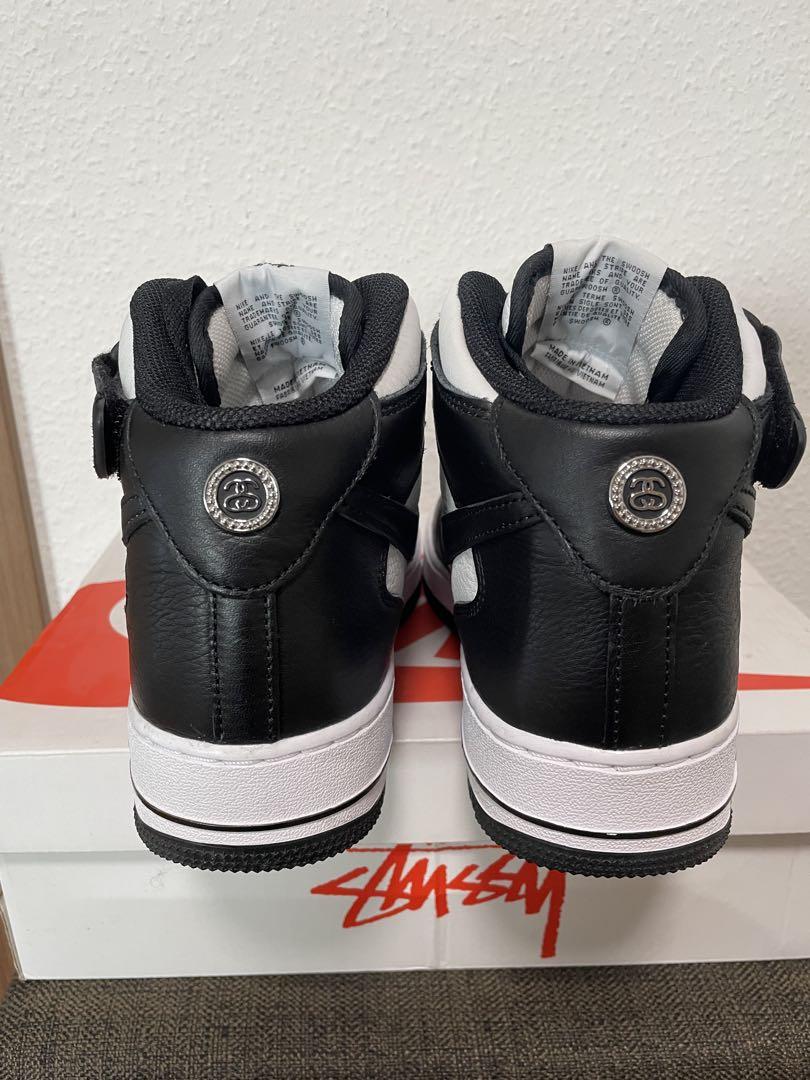 Stussy × Nike Air Force 1 Mid ストゥーシー 27