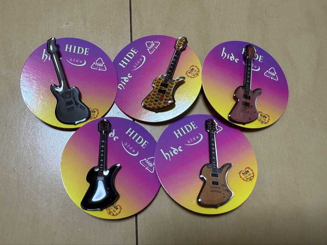 hide 60th ピンズコレクションvol.2 ギター 5種セット