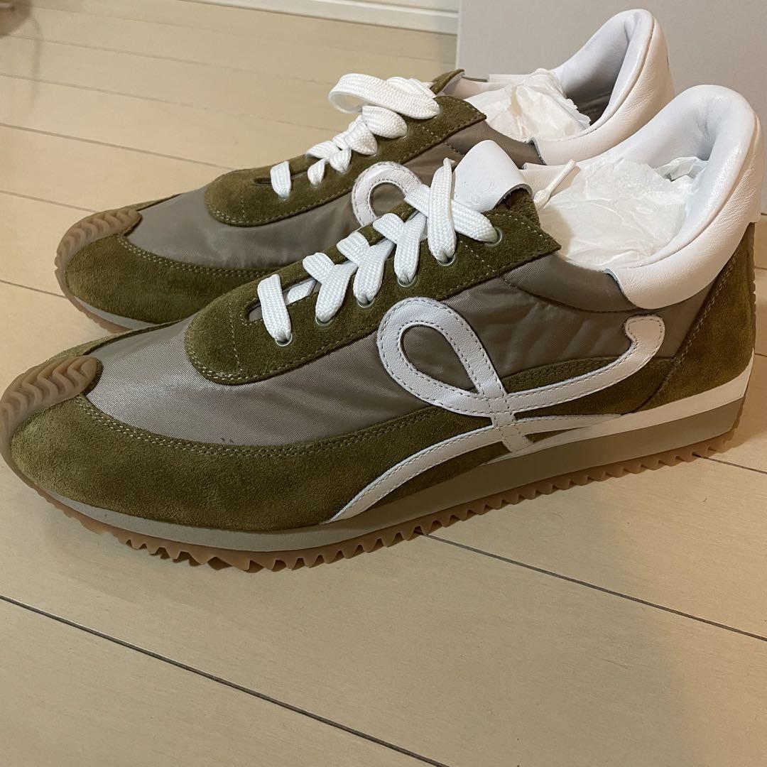 【新品】 ロエベ スニーカー メッシュ ロゴ FLOW RUNNER