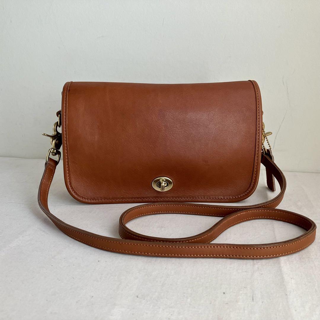オールドコーチ OLD COACH USA製 Leather Bag ヴィンテージ 本革