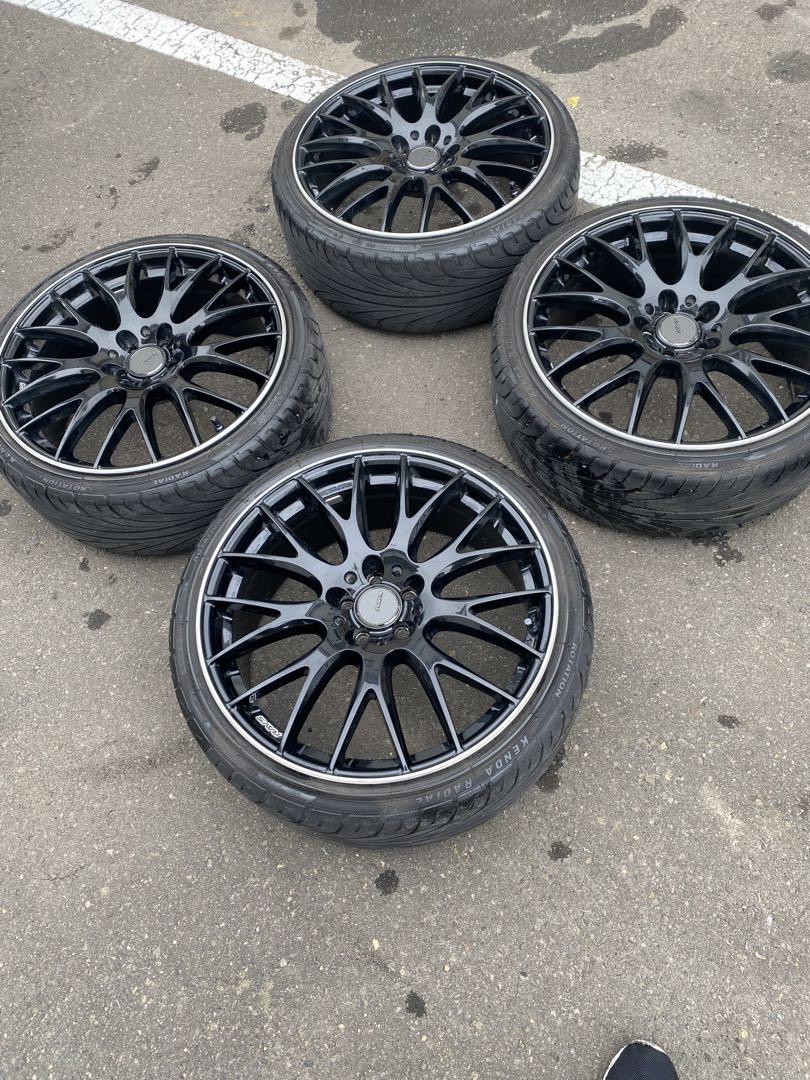 レイズ　RAYS ホムラ　2×9 19インチ　ロックナットセット