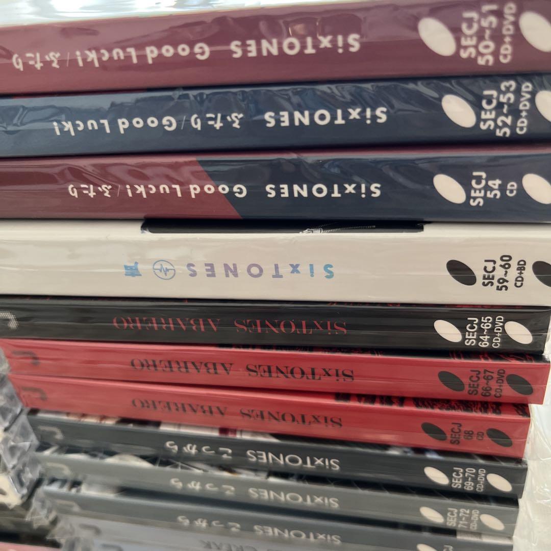 SixTONES CDセット DVD Blu-ray - メルカリ