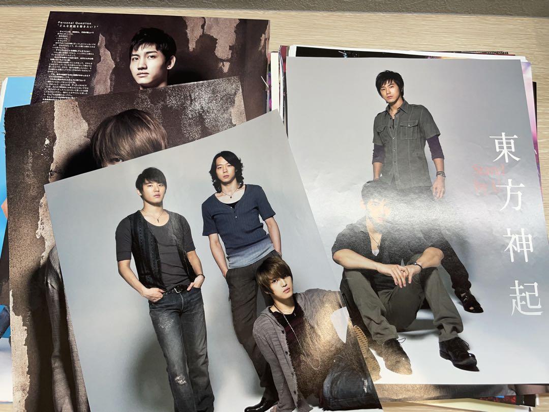 東方神起 雑誌 切り抜き TVXQ JYJ ユノ ユンホ チャンミン