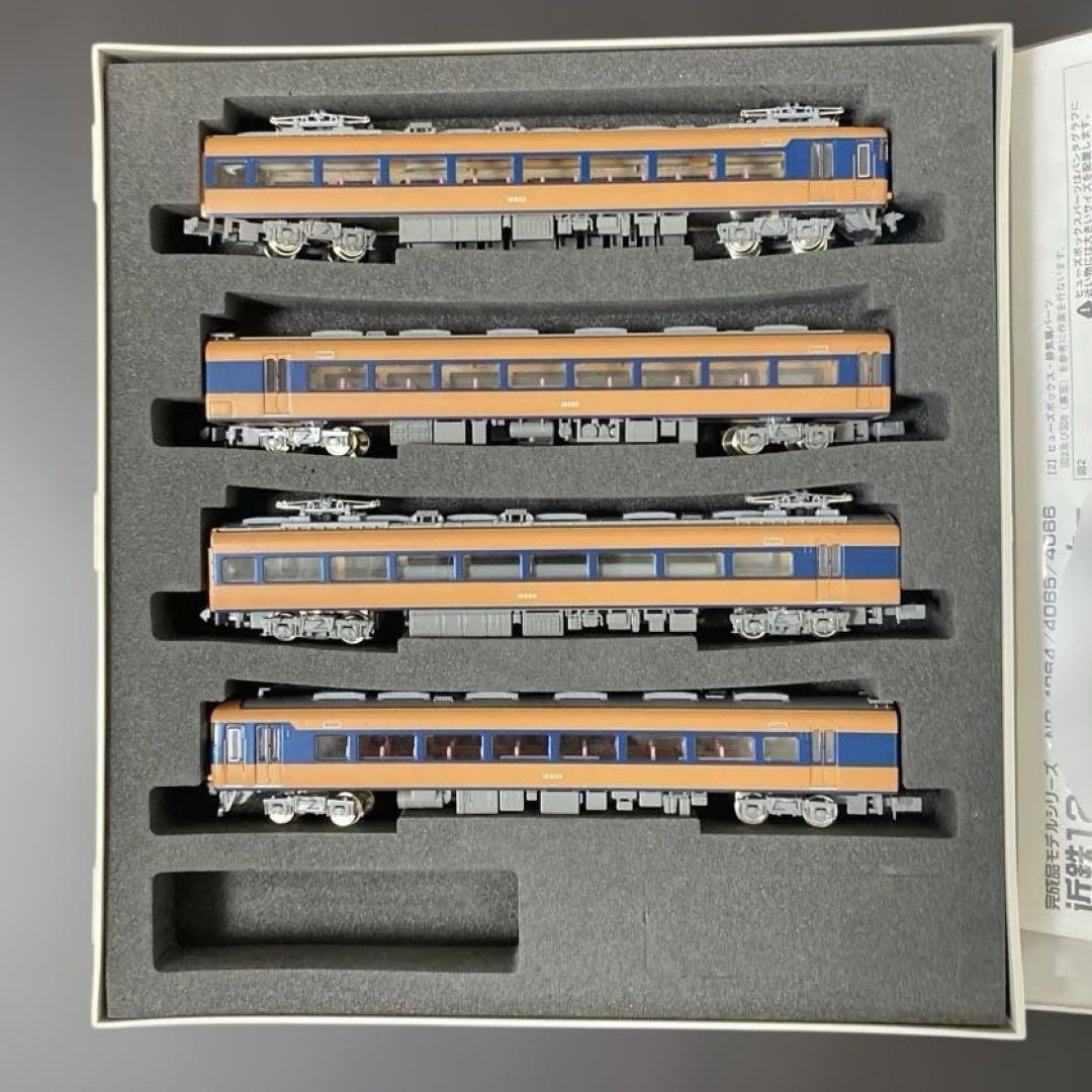 GM　近鉄12200系　スナックカー　2セット4両　4065　4066　前面扉付 再生産】(N) 4066 近鉄12200系「スナックカー」 2両増結セット