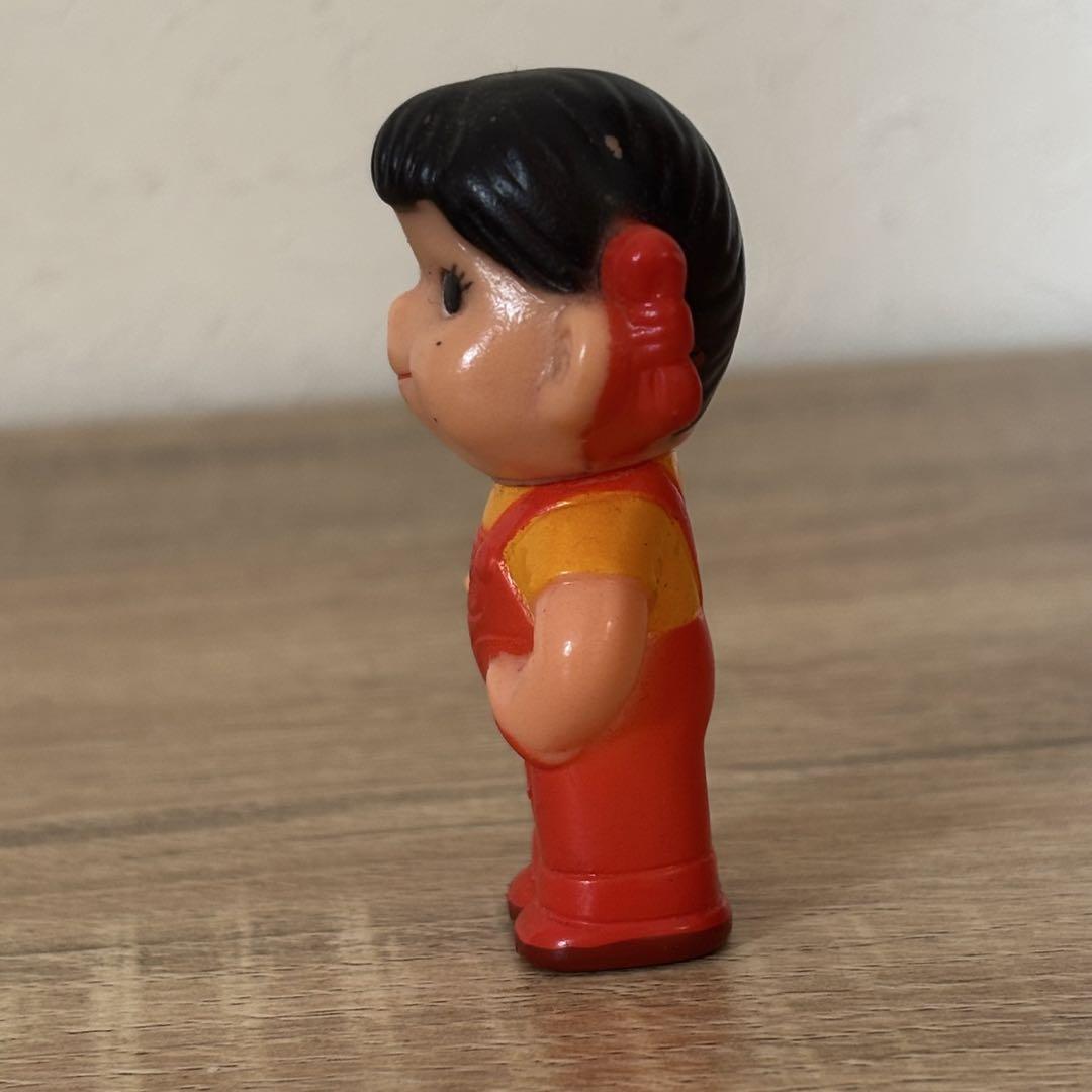 昭和レトロ ペコちゃん ソフビ フジヤ 非売品 ノベルティ品