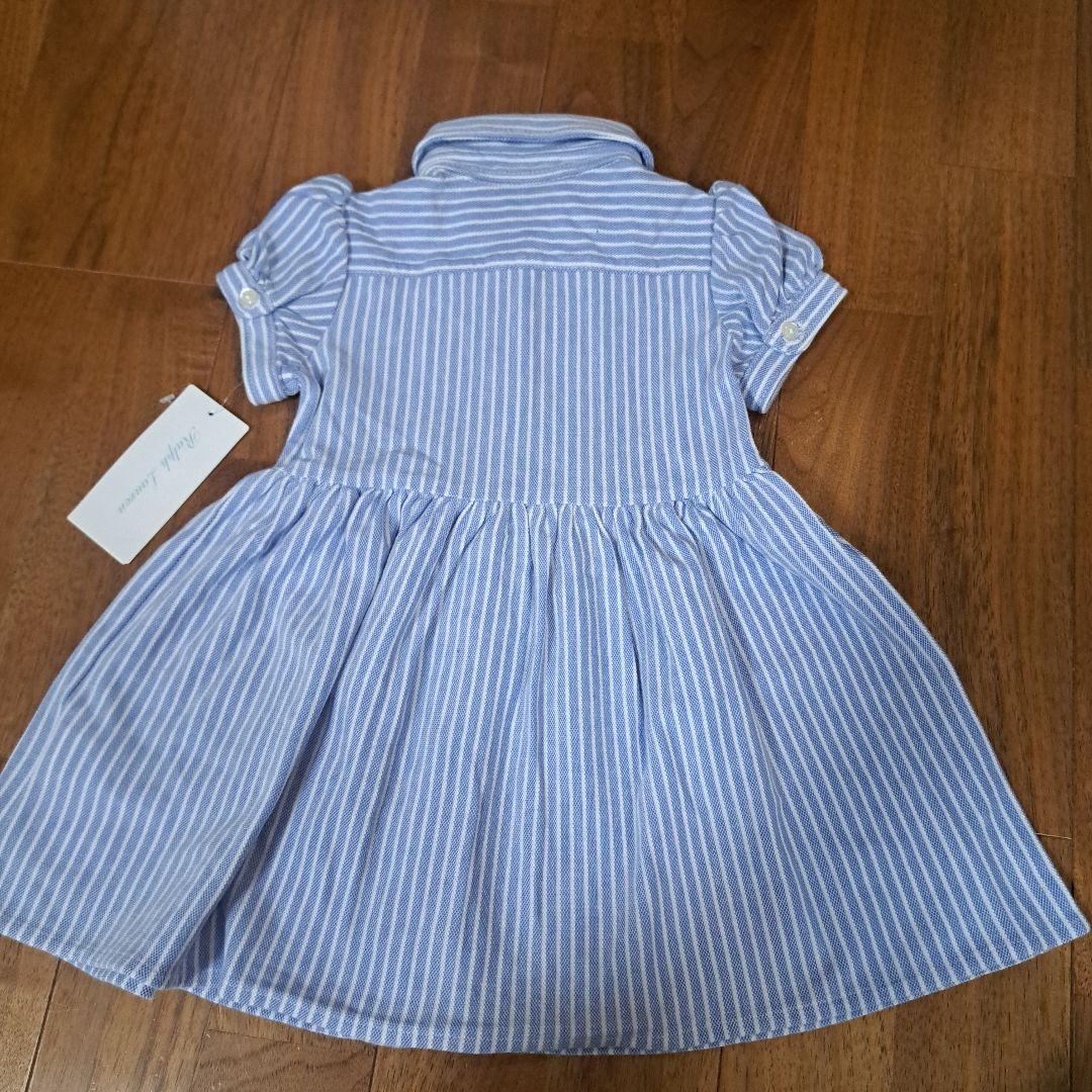 タグ付】Ralph Lauren ラルフローレン ワンピース ストライプ