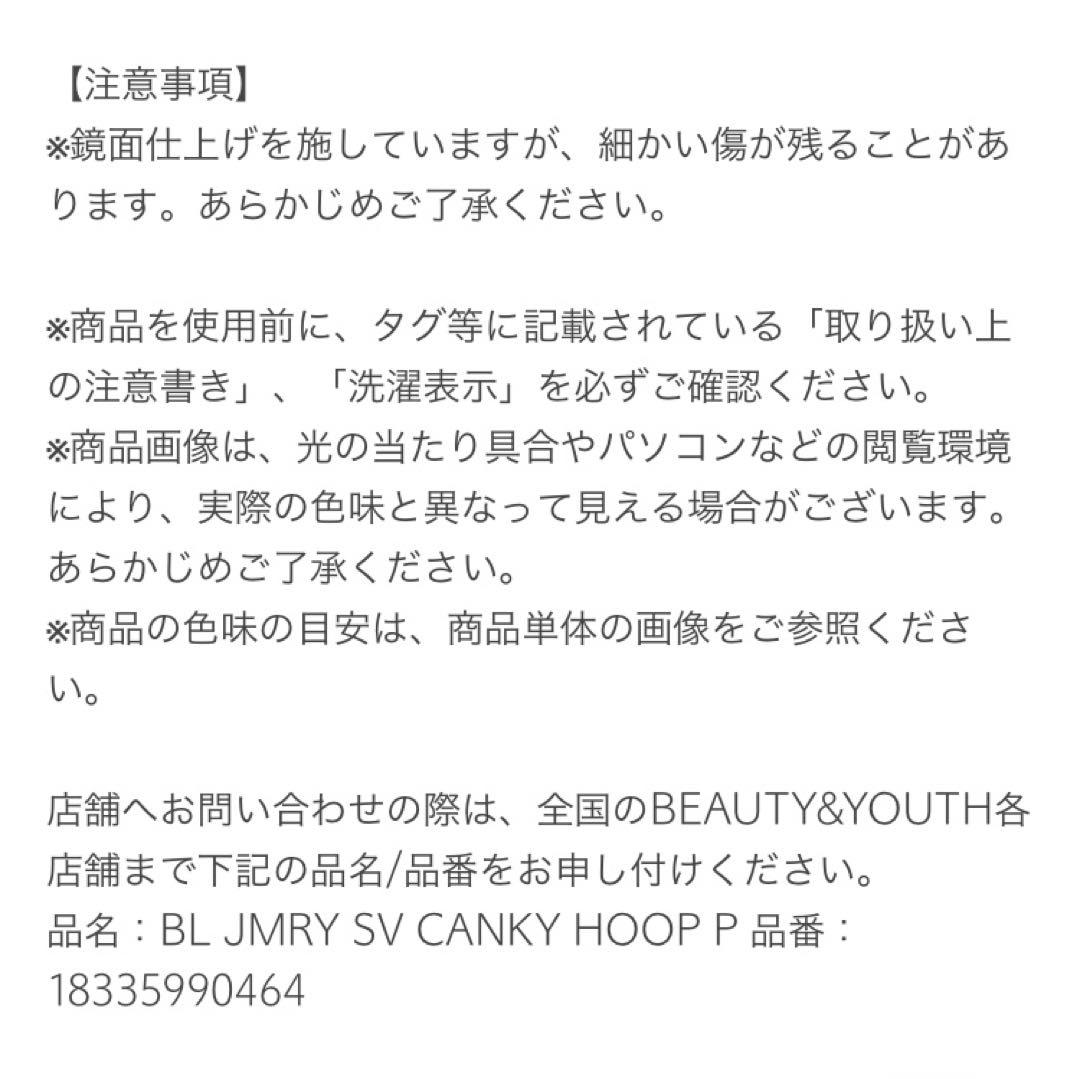 ユナイテッドアローズ購入 JAMIRAY ジャミレイシルバーピアス