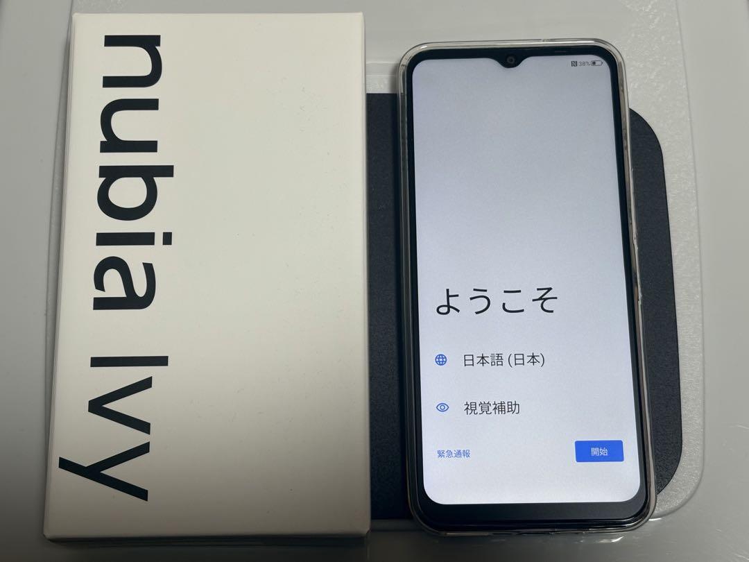 nubia Ivy 新品同様品 液晶保護フィルム ケース 付き
