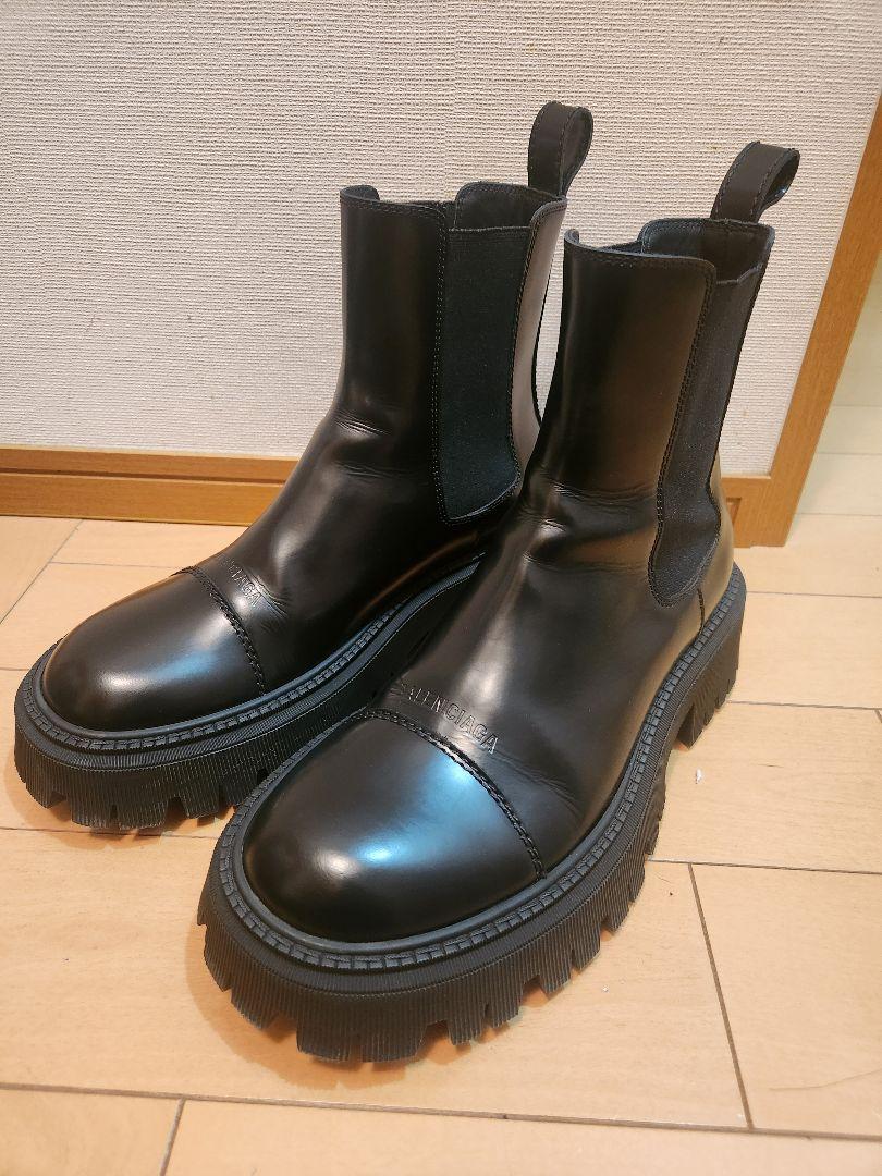 最終値下 balenciaga tractor boots 登坂広臣着