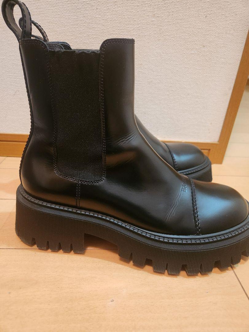 最終値下 balenciaga tractor boots 登坂広臣着