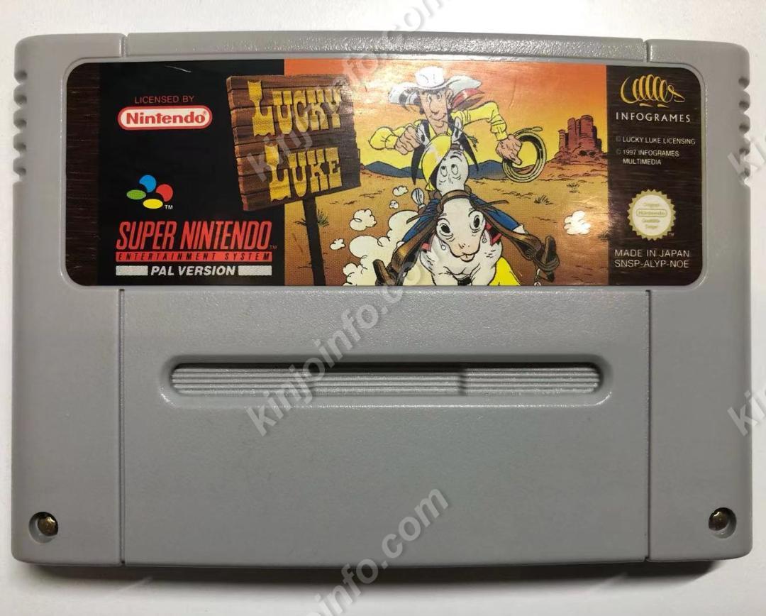 Lucky Luke【中古・PAL版・SFC欧州版】