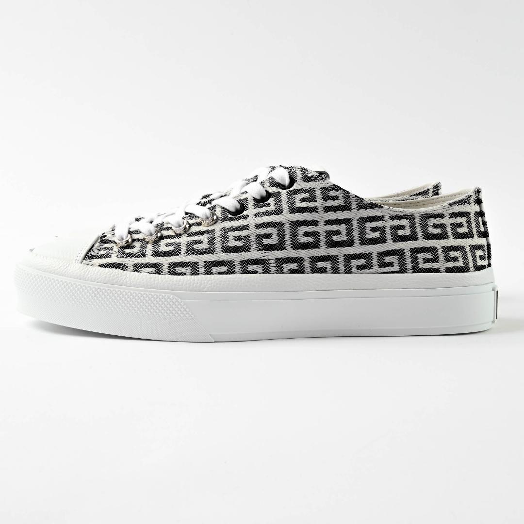のアイレッ 新品 ジャカード シティ スニーカー LFS0Q-m99028933997 2021AW Givenchy 4G バックに