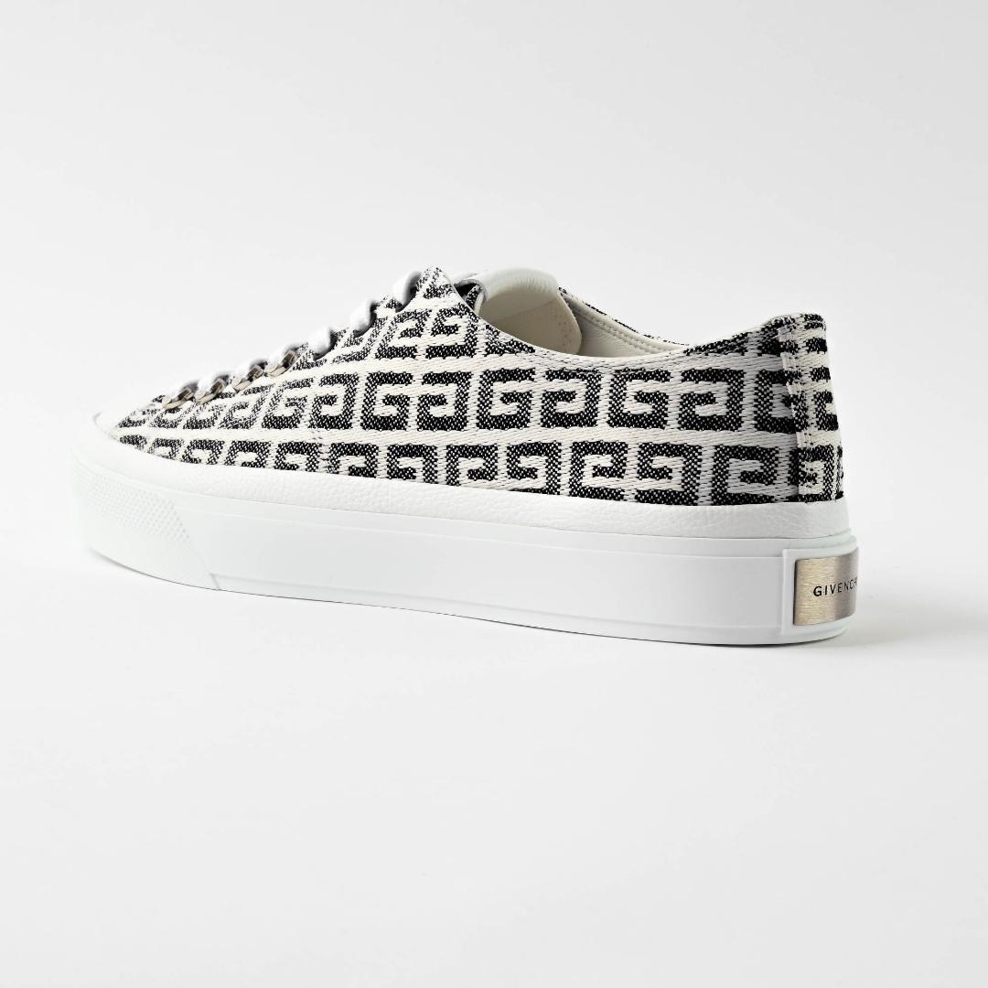 のアイレッ 新品 ジャカード シティ スニーカー LFS0Q-m99028933997 2021AW Givenchy 4G バックに