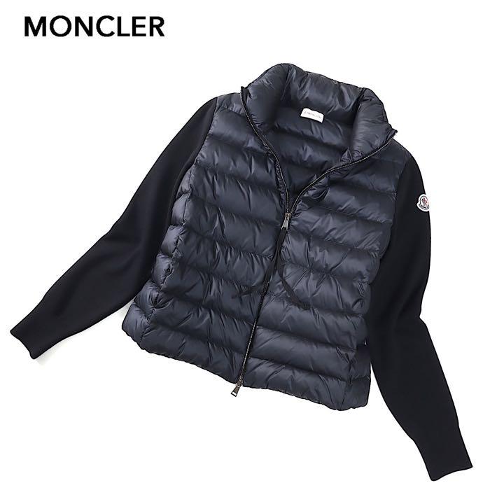 ちょこ　モンクレール MONCLER レディース 切替 ダウンブルゾン