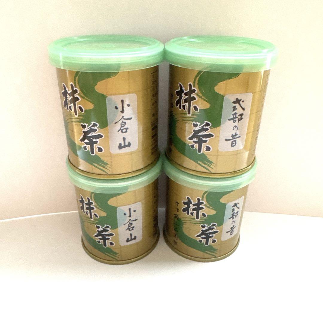 楽天市場】抹茶 薄茶 粉末 山政小山園 式部の昔 30g 缶入り 宇治