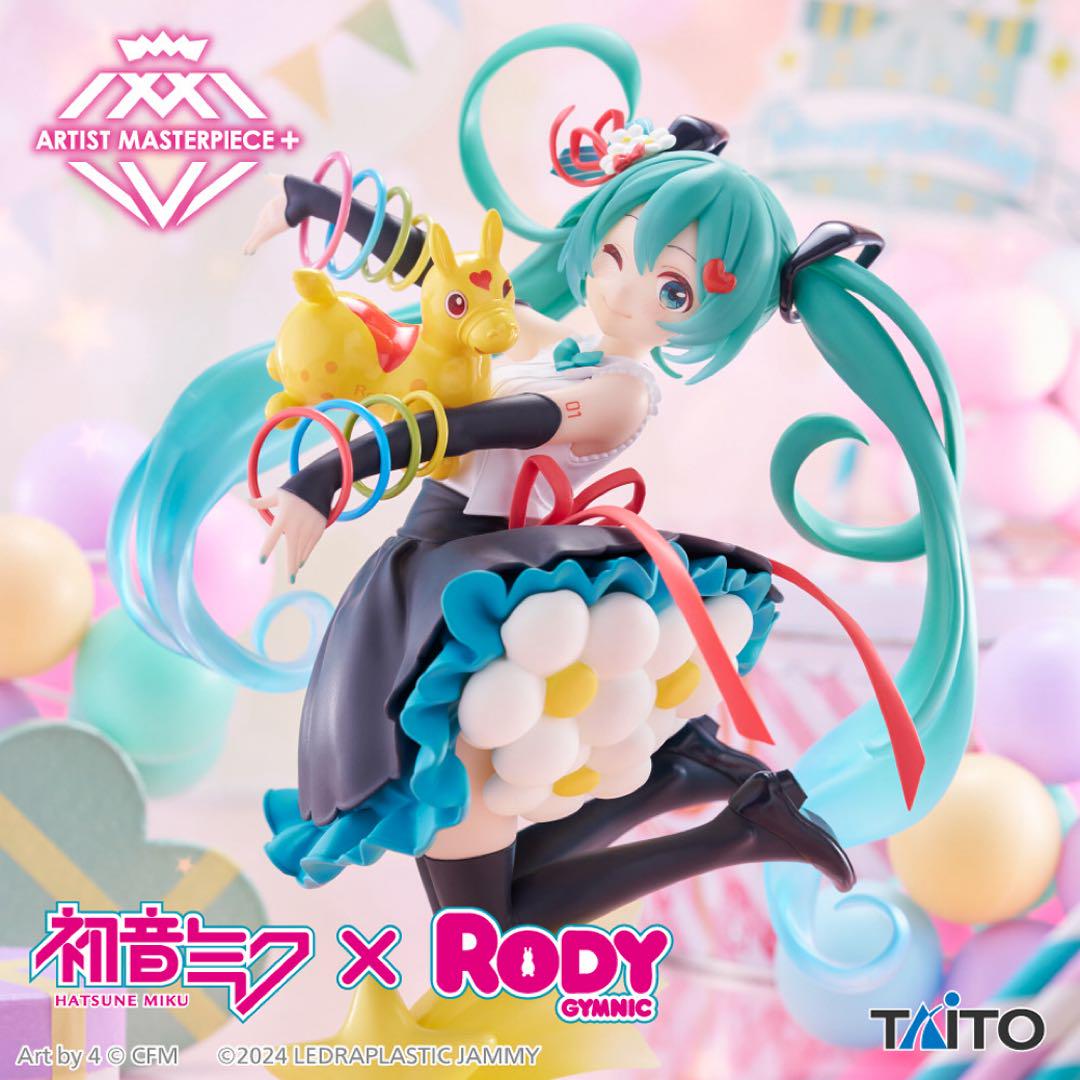 【タイクレ限定含む】初音ミク×Rody　AMP＋ フィギュア　合計9体