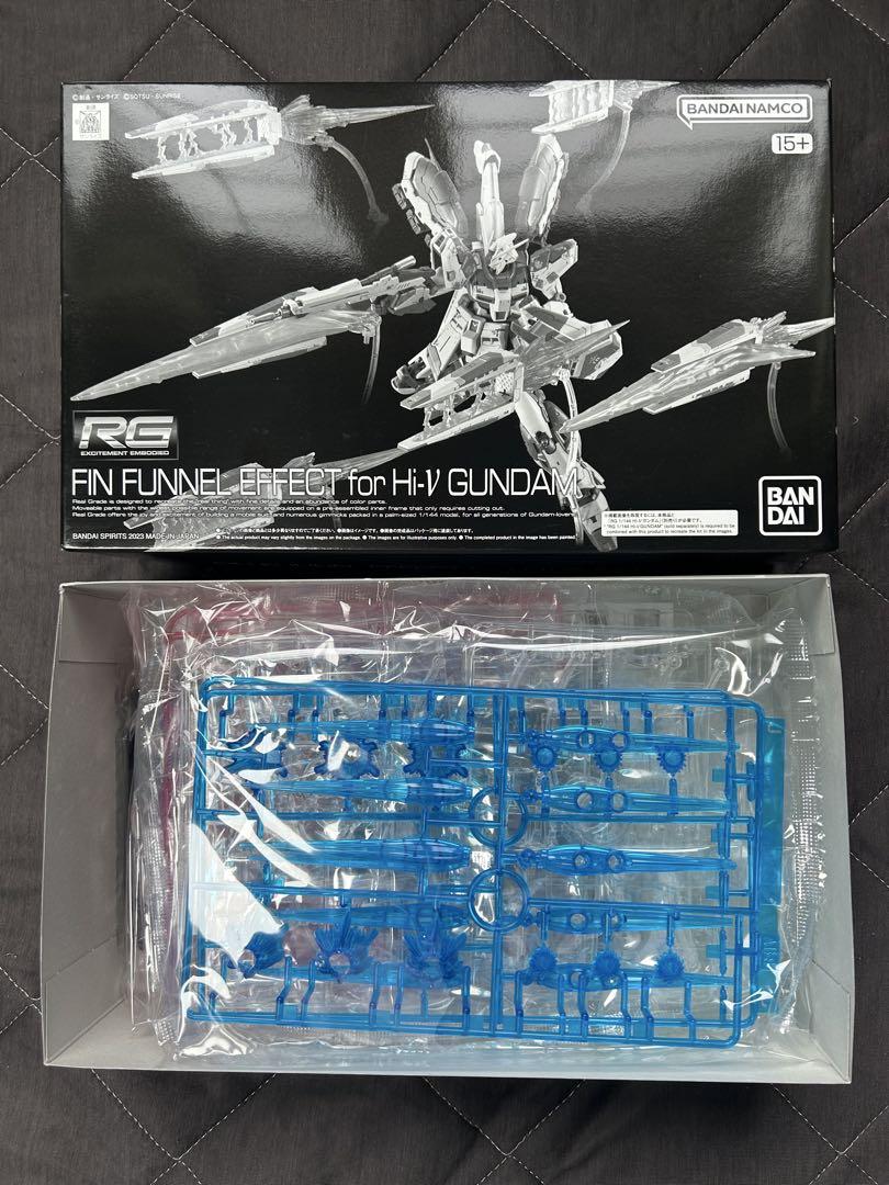 RG Hi-νガンダム チタニウムフィニッシュ、フィンファンネルエフェクト