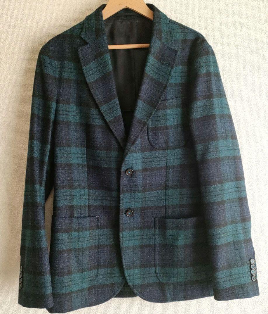年末値下げHolland Esquire ツイードウールジャケット