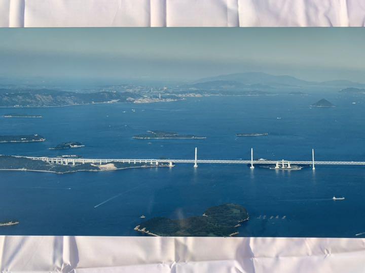 瀬戸大橋 掛け 写真 1メートル80センチ 瀬戸大橋 掛け 写真 1メートル80センチ