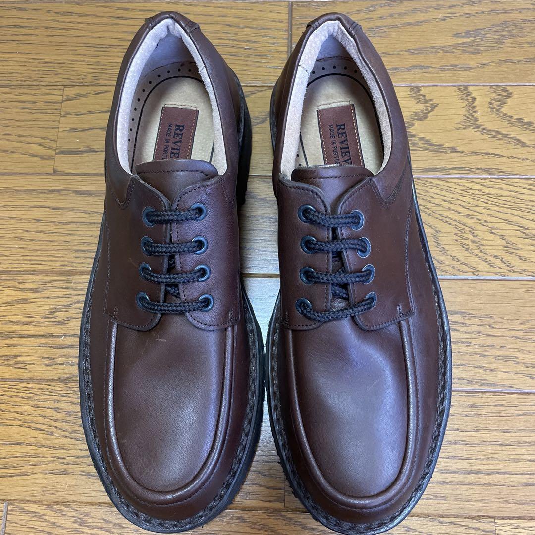 REVIEW メンズ シューズ カジュアル/27.0cm ブラウン【未使用】 画像2