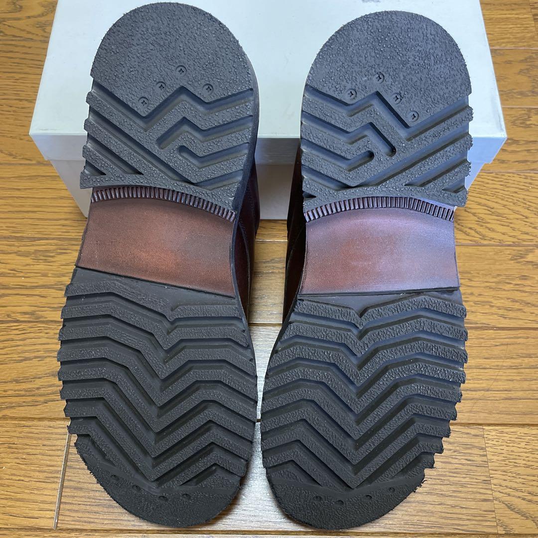 REVIEW メンズ シューズ カジュアル/27.0cm ブラウン【未使用】 画像4