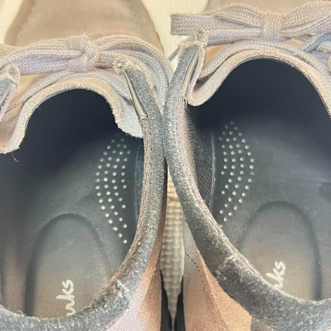 極美品✨Clarks クラークス ワラビー トーヒルハイ グレー 26.5㎝