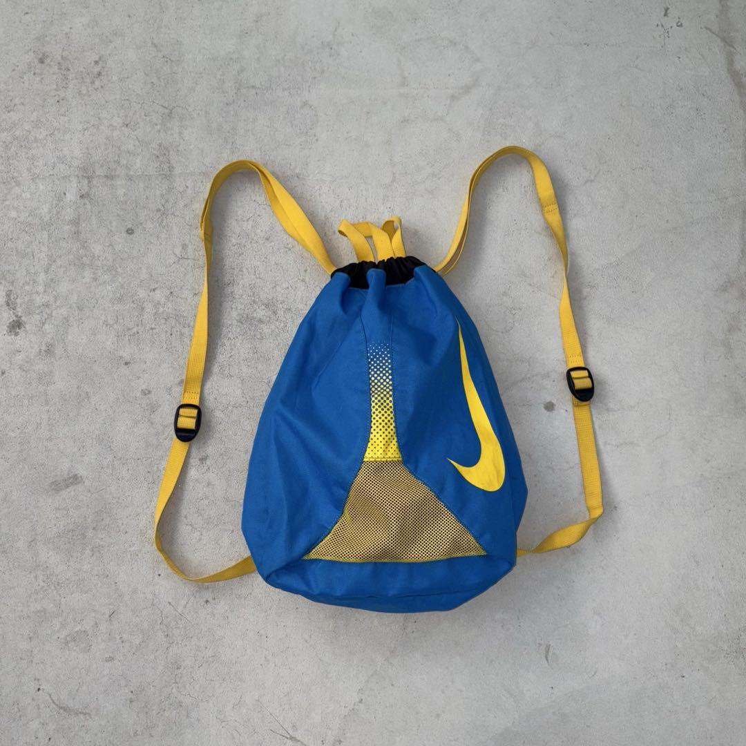 00's nike ナップサック y2k archive ノームコア y2k NIKE 00s ARCHIVE BLUE ナップサック ノームコア Y2K - メルカリ