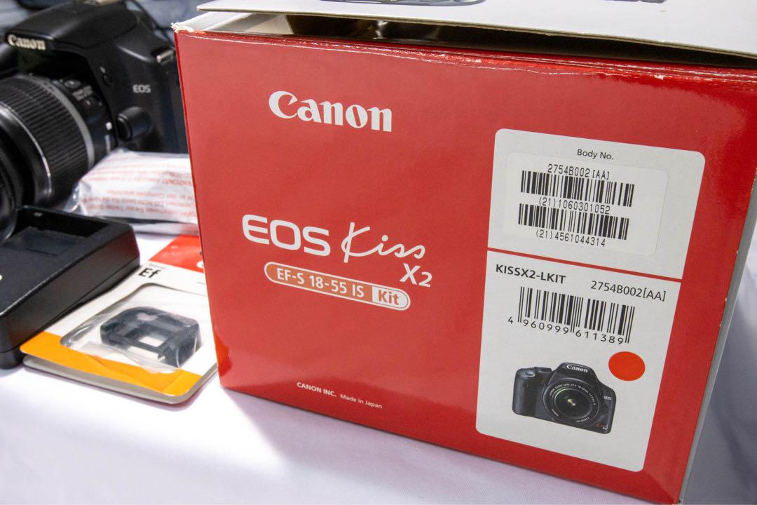 a*1様 Canon EOS Kiss X2 レンズキット 元箱・動作確認済み