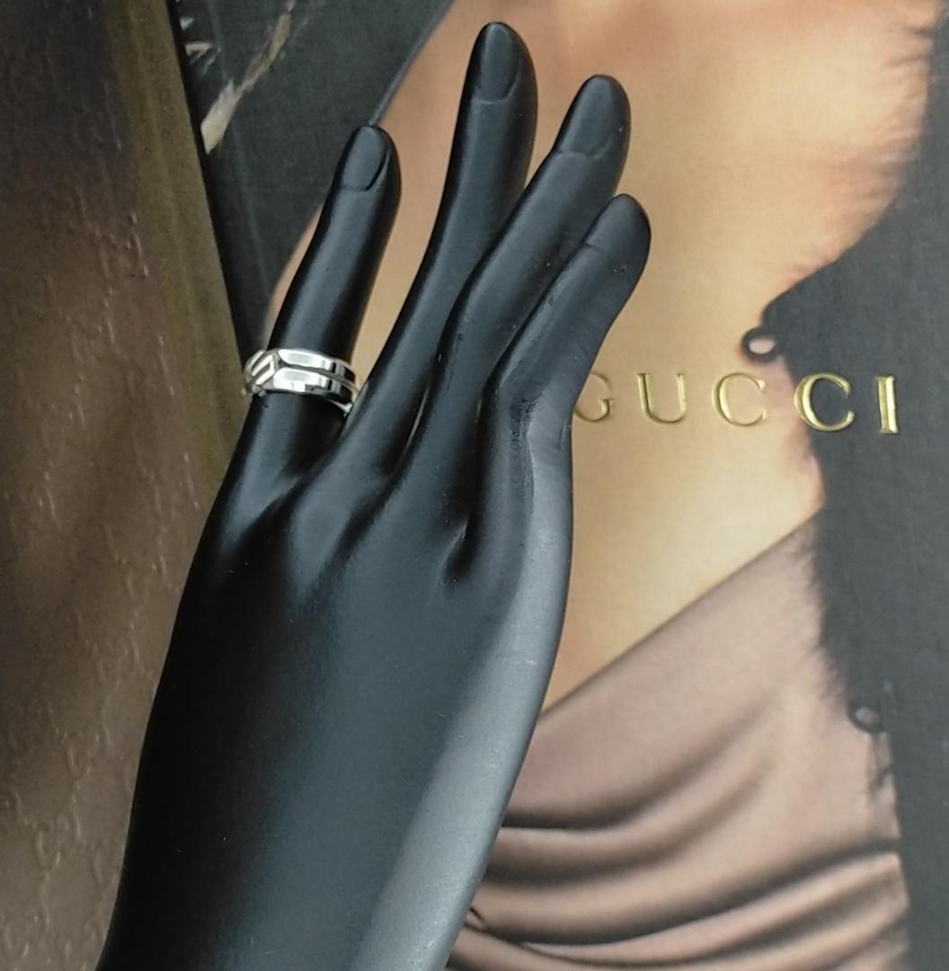 ☆GWセール☆【GUCCI】ノット インフィニティ リング 8号 1996