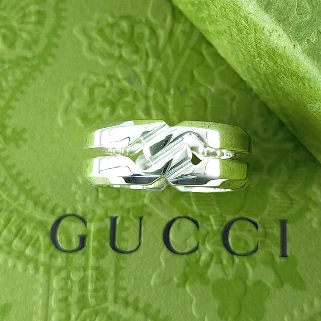 ☆GWセール☆【GUCCI】ノット インフィニティ リング 8号 1996