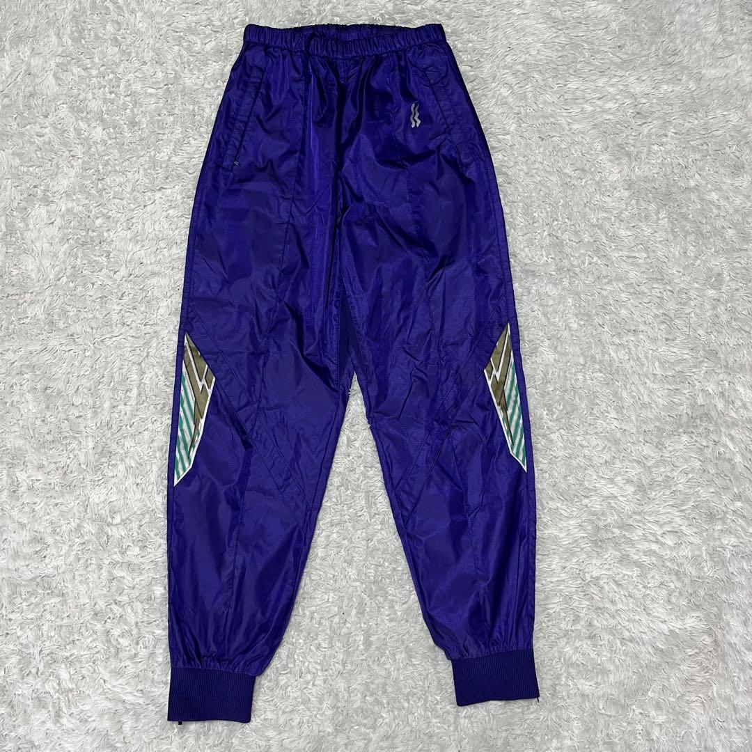 90s スーパースター ナイロン セットアップ 美品 パープル L