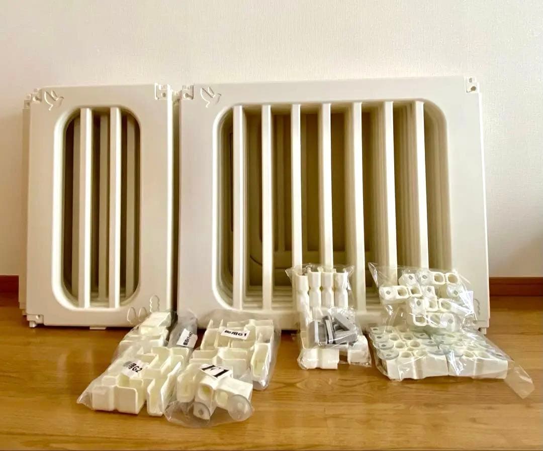 GUMODE 5WAYベビーサークル ホワイト 200×180