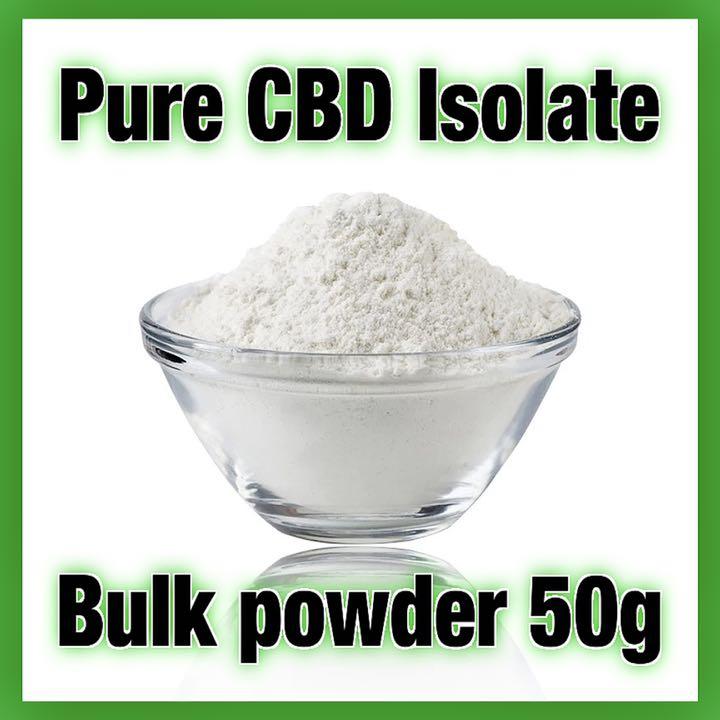 ❼Kca最高品質検査済み CBDアイソレートパウダー99.5% 50g CBN 最大81 ...