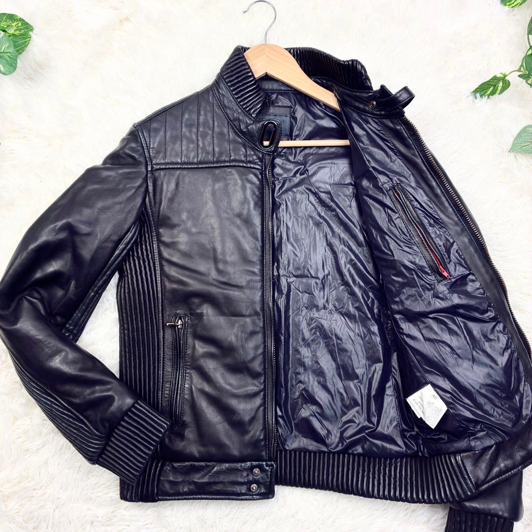 KODE9 トゥモローランド別注 ラムレザー シングルライダース MM・TOMORROWLAND