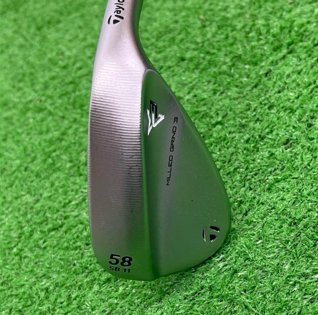 ☆テーラーメイド MILLED GRIND3 クローム 58SB DG ウェッジ