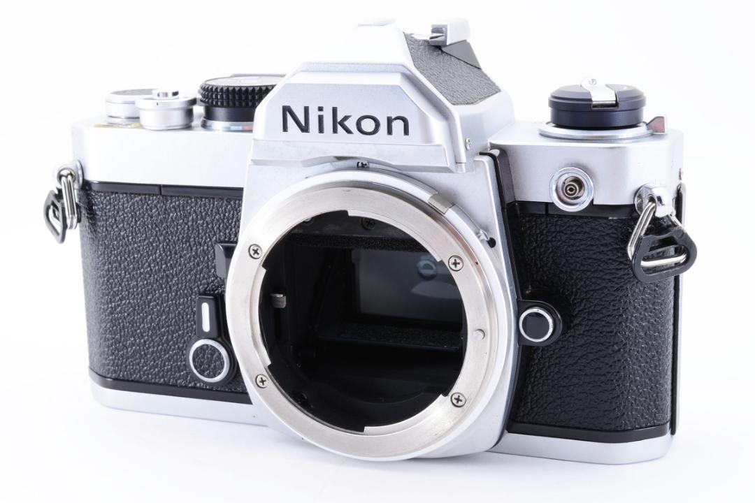 美品 NIKON ニコン　FM シルバー　フィルム　モルト新品交換済 Y992