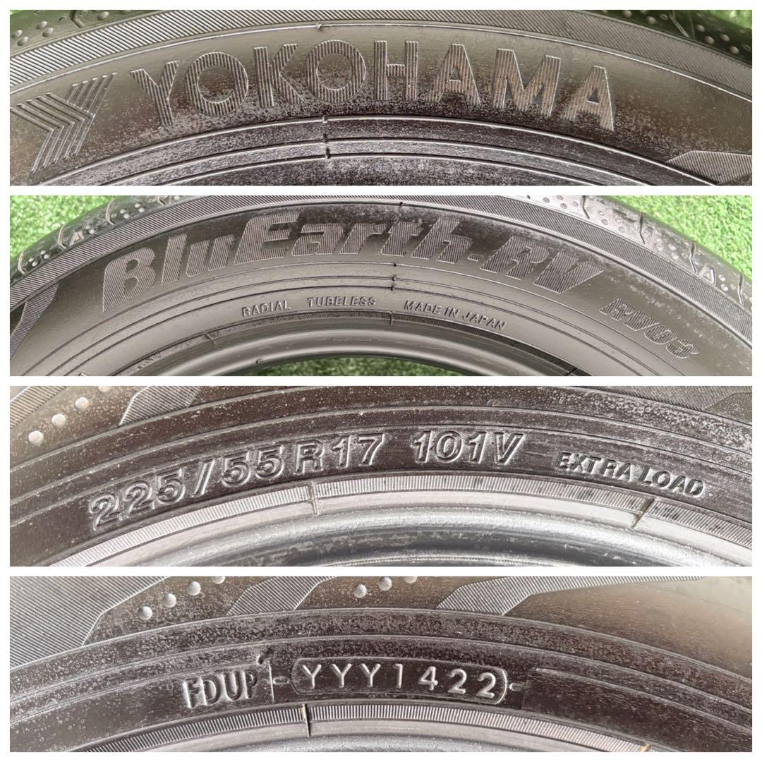 タイヤ・ホイール F140-YOKOHAMA BLUEARTH-RV RV03 225/55R17