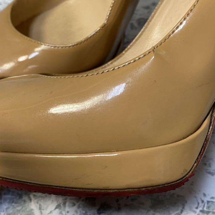 爆買い100%新品 送料無料 Christian Louboutinクリスチャンルブタンベージュ 4WmDX-m99049932168 お得格安