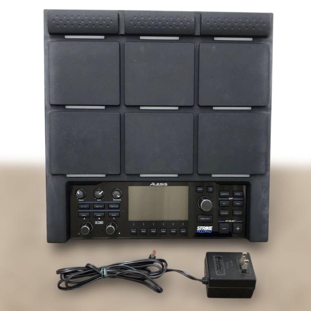 【ジャンク品】　ALESIS STRIKE MULTIPAD　9パッド