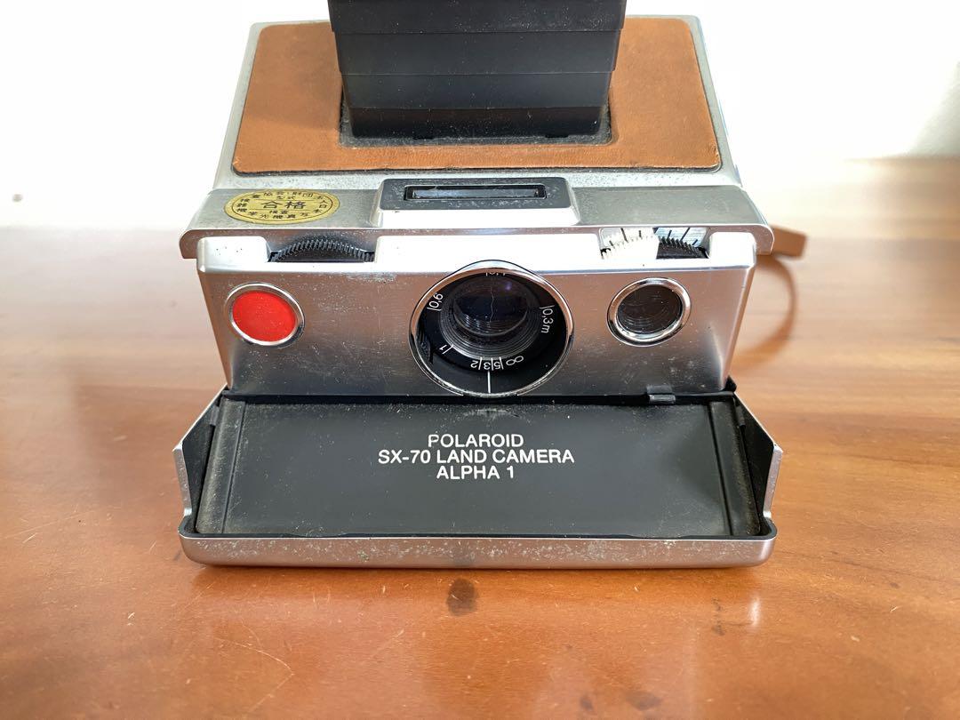 フィルムカメラ POLAROID sx-70 LAND CAMERA ALPHA1