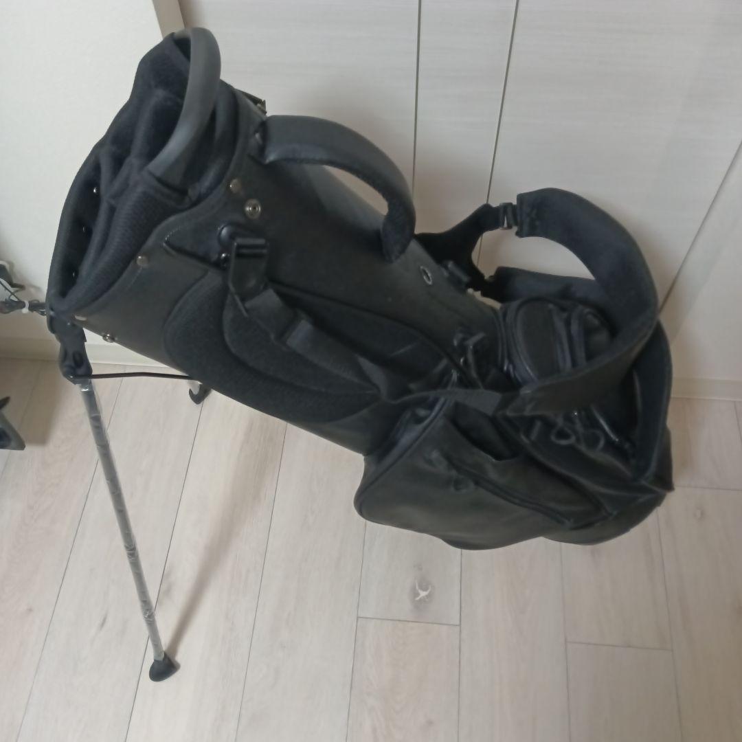 新品キャディーバッグ　黒