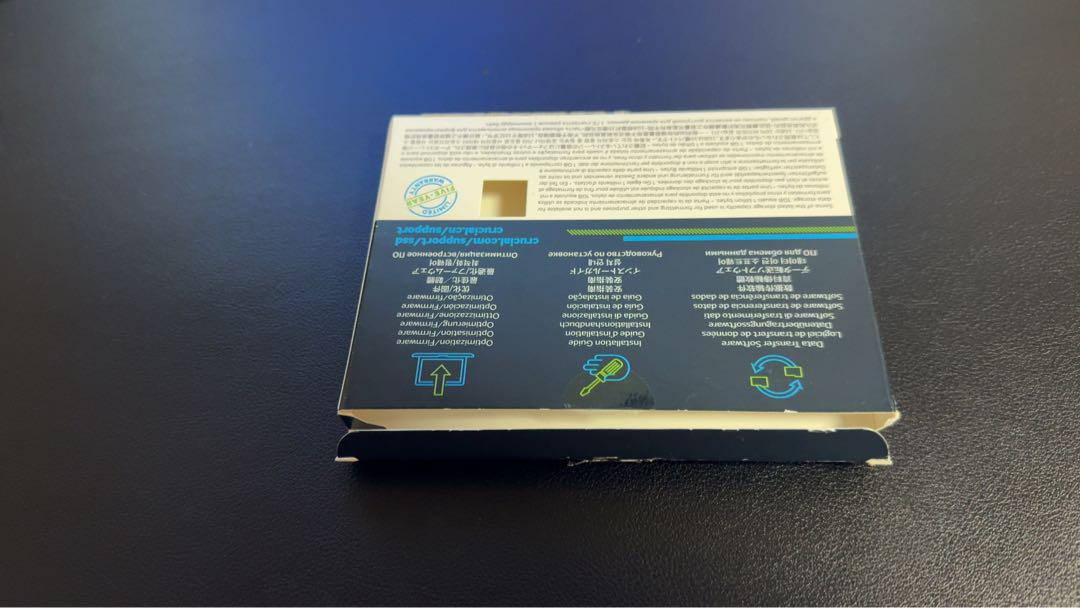 crucial NVMe M.2 SSD P2シリーズ 1TB