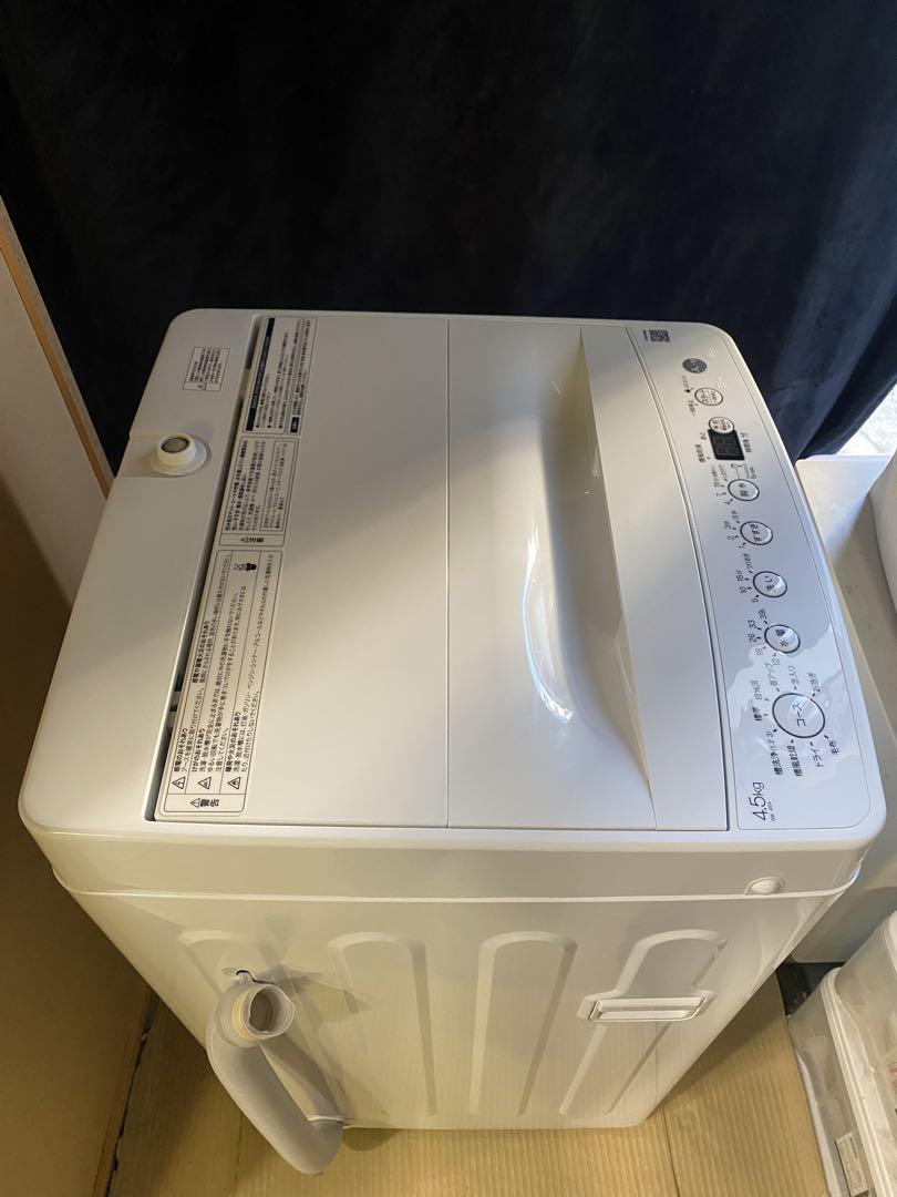 高感度ショップで2023年売れたブランド Haier全自動電気洗濯機4.5kg2023年製BW-45A除菌・清掃済み 洗濯機