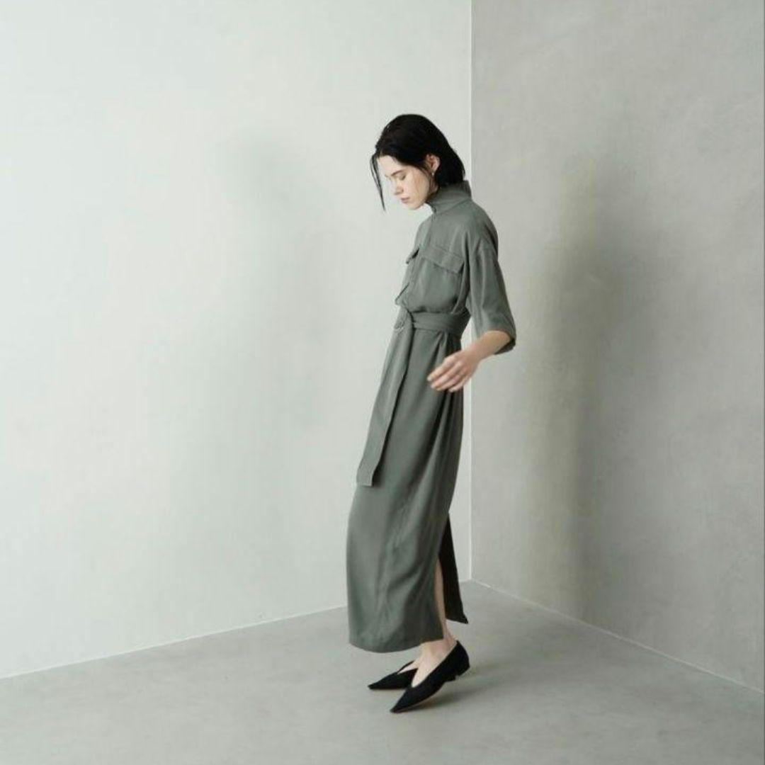 HALF ZIP MILITARY ONE PIECE　CLANE