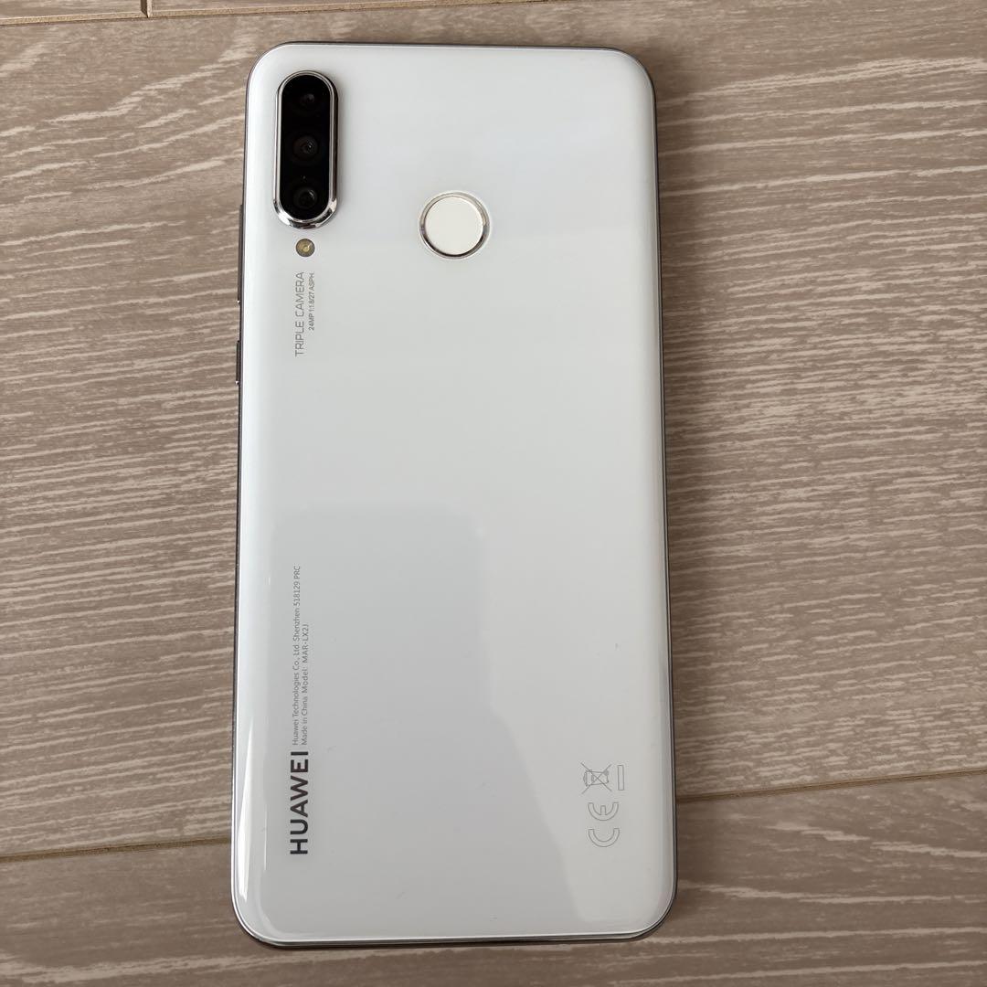HUAWEI P30lite パールホワイト