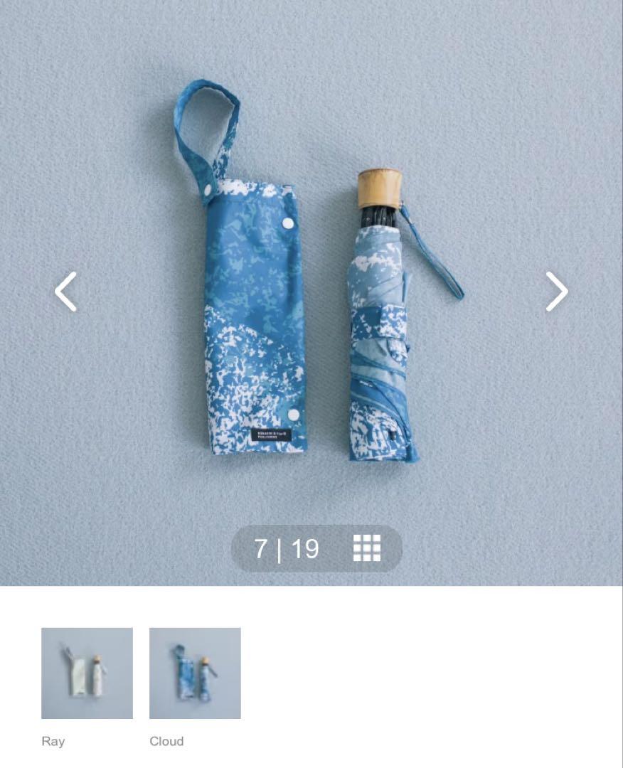 新品　北欧、暮らしの道具店　折りたたみ傘　晴雨兼用　日傘
