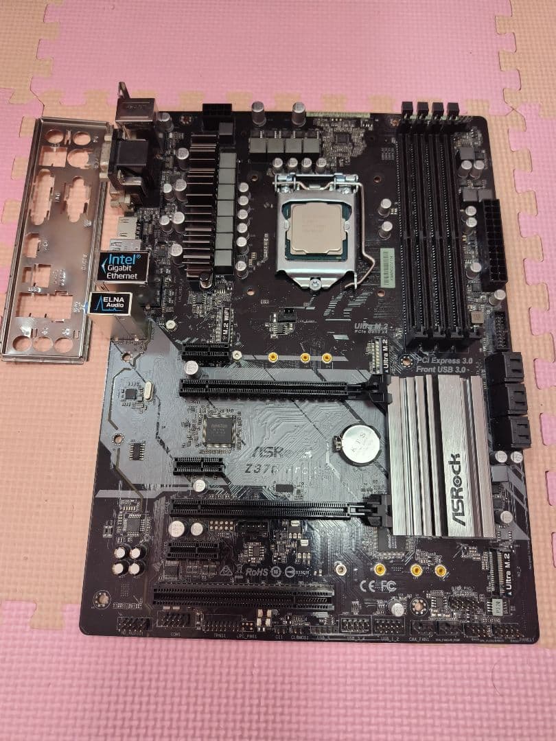 マザーボードASRock Z370 pro4 CPU i3-9100